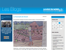Tablet Screenshot of 3e3.blogs.lavoixdunord.fr